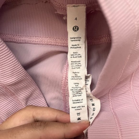 Pink Peony Lululemon Dance Studio Joggers - Picture 4 of 5